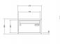Preview: RENZ Briefkastenanlage Unterputz, Winkelputzabdeckrahmen 20 mm, Kastenformat 370x220x270mm, 1-teilig