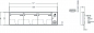 Mobile Preview: RENZ Briefkastenanlage Unterputz, Schattenfugenrahmen, Kastenformat 370x330x100mm, mit Klingel - & Lichttaster und Vorbereitung Gegensprechanlage, 3-teilig, Renz Nummer 10-0-35045
