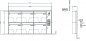 Preview: RENZ Briefkastenanlage Unterputz, Schattenfugenrahmen, Kastenformat 370x330x145mm, mit Klingel - & Lichttaster und Vorbereitung Gegensprechanlage, 6-teilig, Renz Nummer 10-0-35055