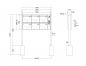 Preview: RENZ Briefkastenanlage freistehend, Basic B, Edelstahl V4A, Kastenformat 370x330x145mm, mit Klingel - & Lichttaster und Vorbereitung Gegensprechanlage, 6-teilig, zum Einbetonieren, Renz Nummer 10-0-10023