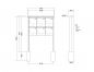 Preview: RENZ Briefkastenanlage freistehend, PRISMA, Edelstahl V4A, Kastenformat 370x440x145mm, 6-teilig, zum Einbetonieren, Renz Nummer 10-0-10372