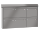 Preview: RENZ Briefkastenanlage Aufputz Prisma Kastenformat 370x330x100mm, 6-teilig, Renz Nummer 10-0-25210