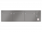 Preview: RENZ Briefkastenanlage Unterputz, Eckrahmen, Kastenformat 370x330x145mm, mit Klingel - & Lichttaster und Vorbereitung Gegensprechanlage, 3-teilig, Renz Nummer 10-0-35133