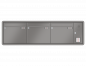 Mobile Preview: RENZ Briefkastenanlage Unterputz, RS3000, Kastenformat 370x330x145mm, mit Klingel - & Lichttaster und Vorbereitung Gegensprechanlage, 3-teilig, Renz Nummer 10-0-35147