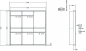 Preview: RENZ Briefkastenanlage Unterputz, Renz Plan, Kastenformat 300x440x160mm, 5-teilig, Renz Nummer 60-0-60301
