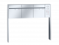 Preview: RENZ Briefkastenanlage freistehend, Renz Plan, Edelstahl V4A, Kastenformat 400x440x160mm, mit Klingel - & Lichttaster und Vorbereitung Gegensprechanlage, 3-teilig, Renz Nummer 60-0-60092