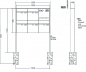 Preview: RENZ Briefkastenanlage freistehend, Renz Plan, Kastenformat 400x440x160mm, mit Klingel - & Lichttaster und Vorbereitung Gegensprechanlage, 5-teilig, Renz Nummer 60-0-60367