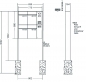 Preview: RENZ Briefkastenanlage freistehend, Renz Plan, Edelstahl V4A, Kastenformat 300x440x160mm, mit Klingel - & Lichttaster und Vorbereitung Gegensprechanlage, 4-teilig, Renz Nummer 60-0-60384