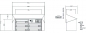 Mobile Preview: RENZ Briefkastenanlage Aufputz, Verkleidung Prisma, Kastenformat 370x110x270mm, 5-teilig, Vorbereitung Gegensprechanlage
