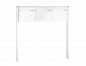 Preview: RENZ Briefkastenanlage freistehend, Basic B, Kastenformat 370x330x145mm, 3-teilig, zum Einbetonieren, Renz Nummer 10-0-10002