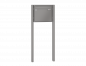 Preview: RENZ Briefkastenanlage freistehend, Quadra, Kastenformat 370x330x100mm, 1-teilig, zum Einbetonieren, Renz Nummer 10-0-25660