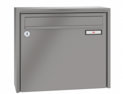 RENZ Briefkastenanlage Aufputz Quadra Kastenformat 370x330x145mm, 1-teilig, Renz Nummer 10-0-35924