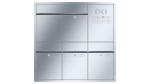 RENZ Briefkastenanlage Unterputz, Renz Plan, Edelstahl V4A, Kastenformat 300x440x160mm, mit Klingel - & Lichttaster und Vorbereitung Gegensprechanlage, 5-teilig, Renz Nummer 60-0-60319