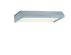 Lampe Modell Canto aus Stahl 270x45x118, Renz Nummer 17-0-17174  RAL 9016 Verkehrsweiß oder RAL 9007 Graualuminium